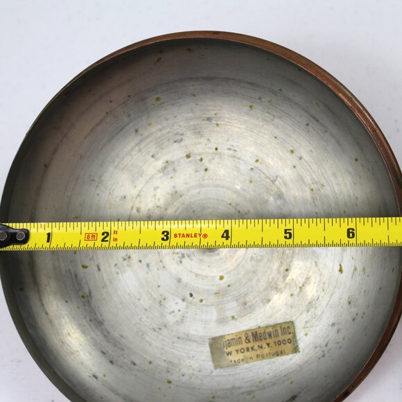 Vintage Copper Lid with White Knob - Copper Replacement Lid - Copper Cookware - Picture 9 of 9